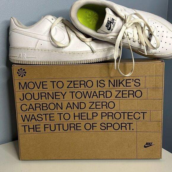 Nike Air Force 1 ‘07 Next Nature White 8.5 - Picture 1 of 10